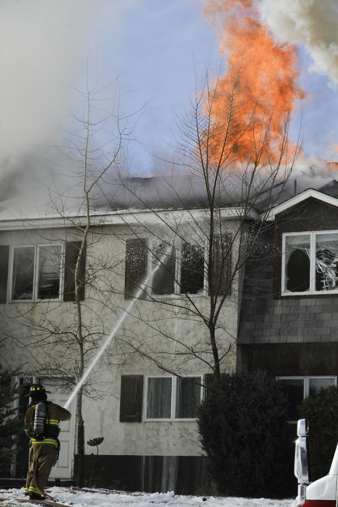 Raymond St. structure fire